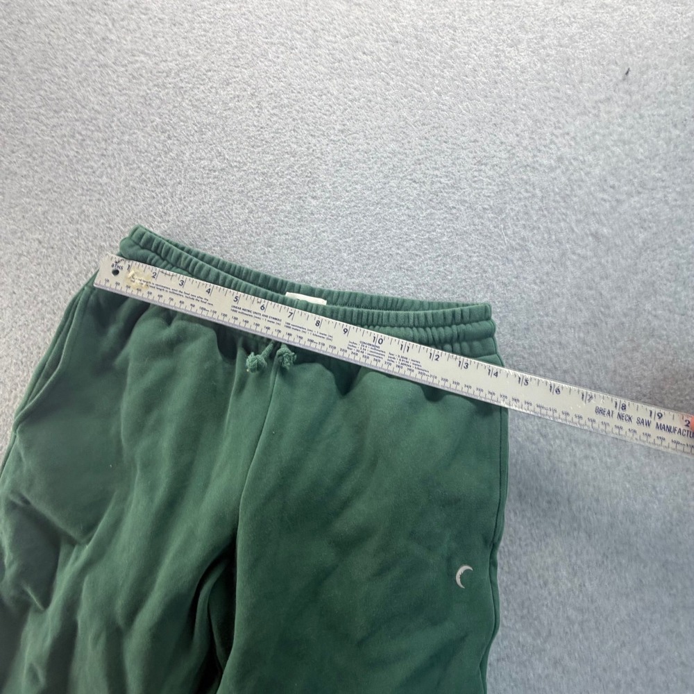 Zyia Active Forest Green Jogger Sweatpants Women Medium Cotton Spandex Moon Logo - Picture 3 of 9